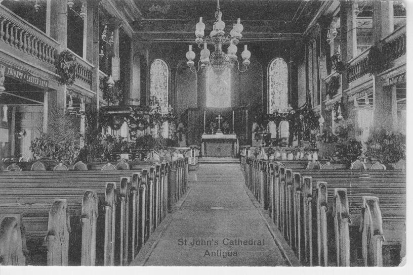 St. John’s Cathedral Inside 1914